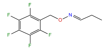 Propanal o-(2,3,4,5,6-pentafluorobenzyl)-oxime